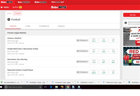 sunbets inplay betting|In.